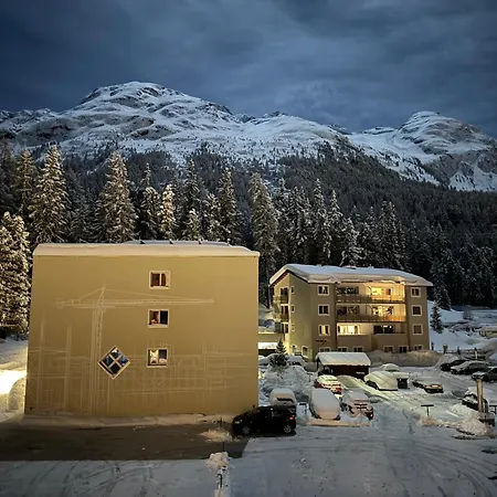 Aladin Apartments St Moritz Exteriér fotografie
